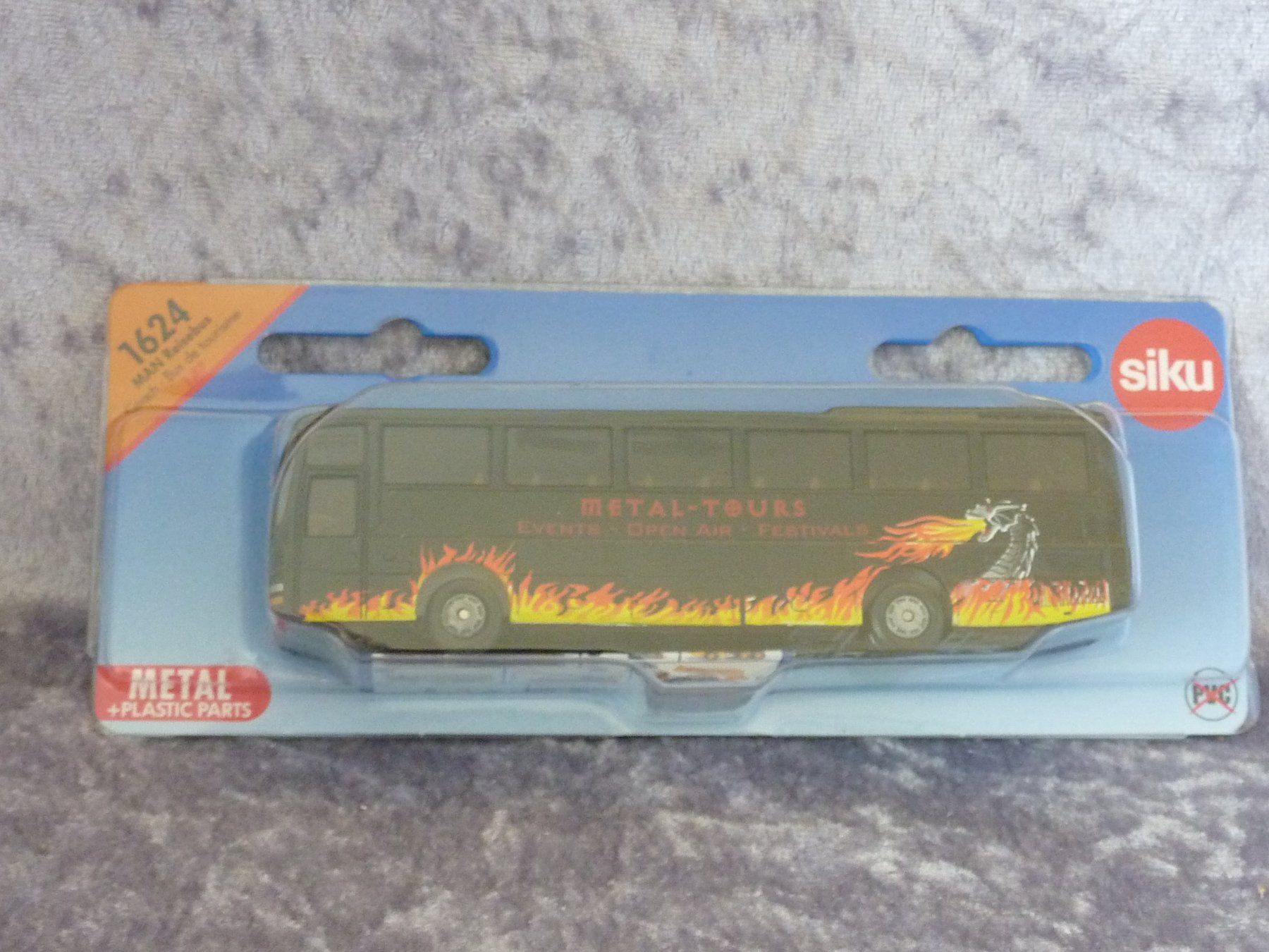 Siku Modellini d'auto: MAN Reisebus Siku 1624 – Nuovo e nell'imballaggio originale da Dürrenäsch venduto da Cobra1ch