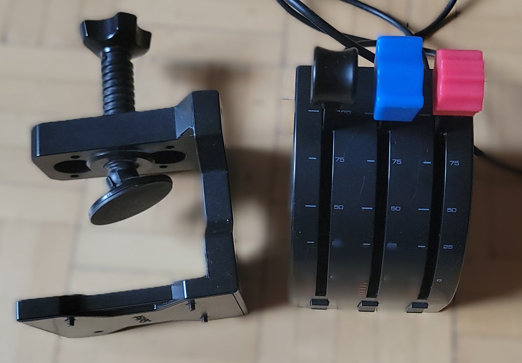 Saitek Controller: Logitech G Saitek Pro Flight System + Thrustmaster Joystick – Usato da Olten venduto da notna62 2