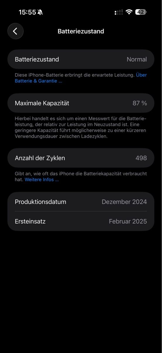 Apple Telefoni cellulari / Smartphones: Iphone 16 Pro Max 512 GB Schwarz – Usato da Muri AG venduto da zva_7mym 6