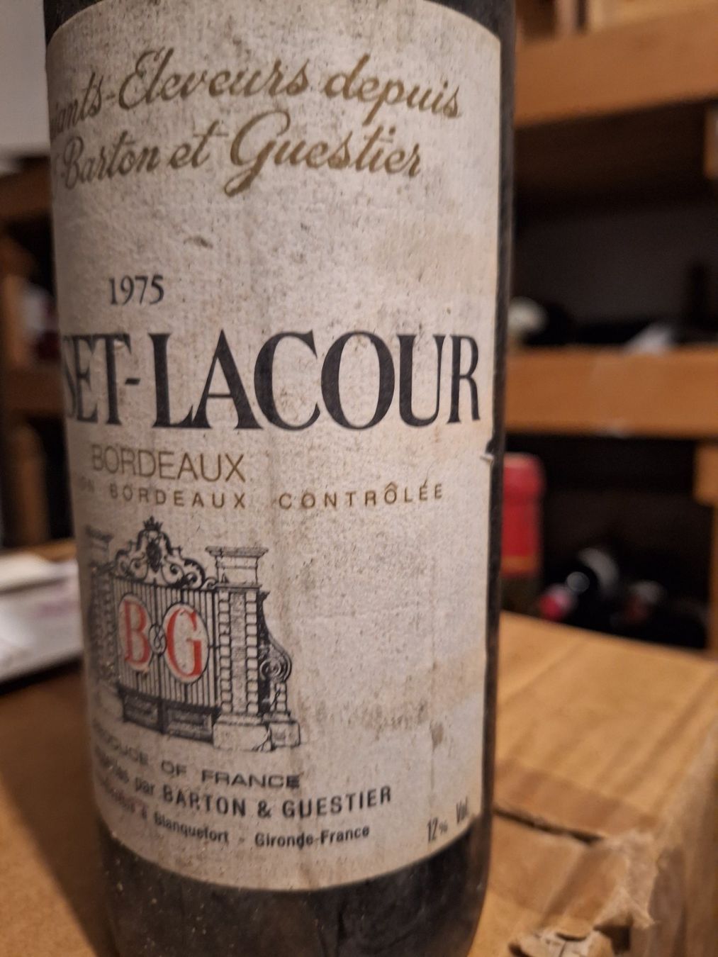 Vino: Fonset lacour 1975 – Usato da Langenthal venduto da Physycer0 1