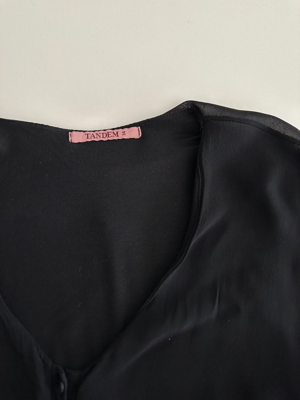 Vestiti: TANDEM - Layering Blusenkleid schwarz 34 – Usato da Zürich venduto da Diazaio 4