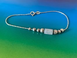 Armketteli Quarz -Silber (19 cm)