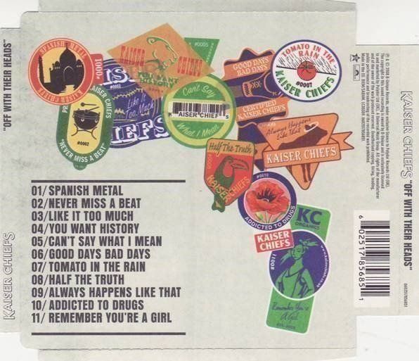CD: Kaiser Chiefs - Ricky Wilson, Andrew White, Simon Rix & – Usato da Unterbäch venduto da eqlut 1