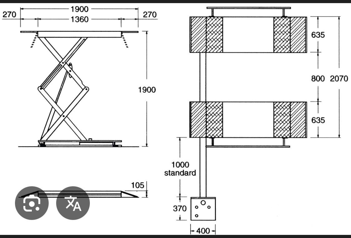 Piattaforme elevatrici & Crick: AUTOLIFT - Scherenlift – Difettoso da Menziken venduto da Hotdevil1 8