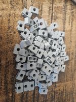 lego 3700 lot de 80 pièces Light Bluish Gray Technic, Brick