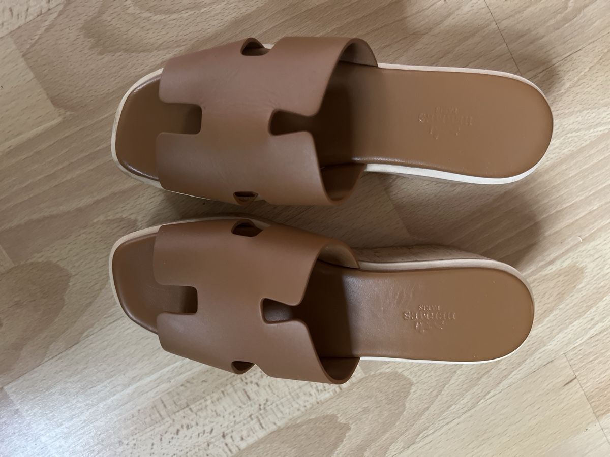 Hermès Scarpe da donna: Hermès Sandalen aus Kalbsleder 38 – Nuovo (secondo la descrizione) da Bremgarten b. Bern venduto da me_tu 2