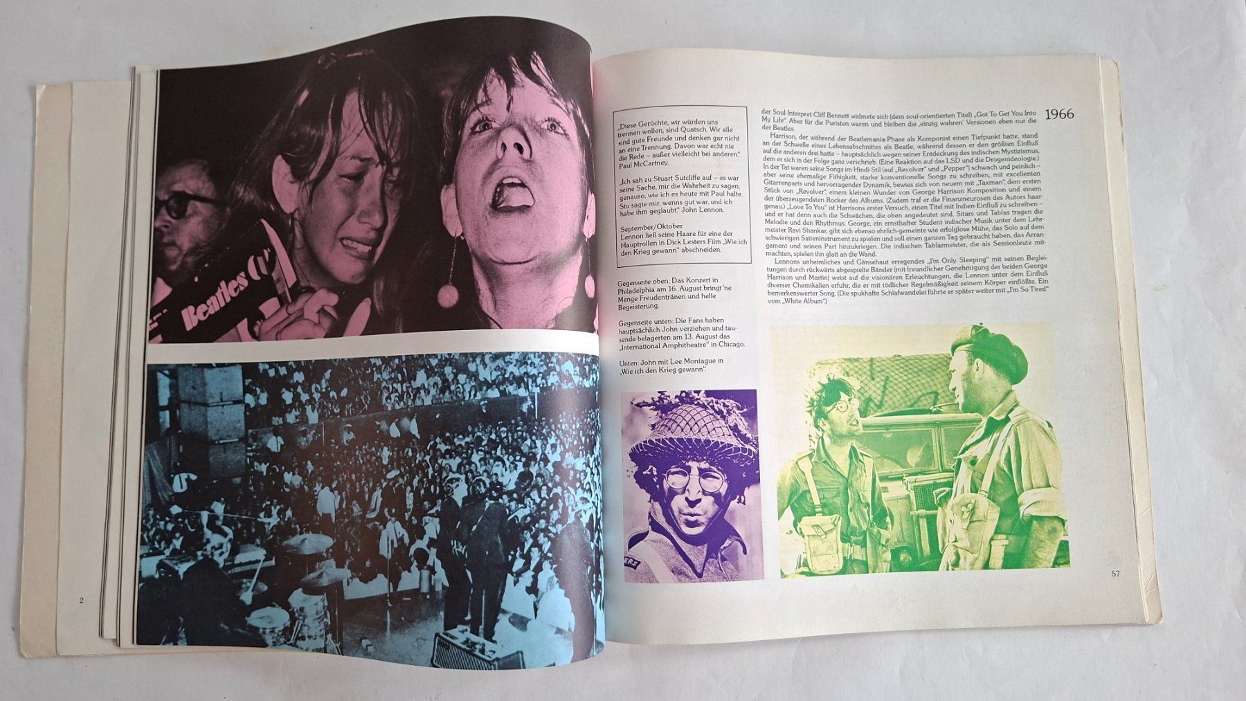 Libri: Die Beatles - Eine illustrierte Dokumentation – Usato da Opfikon venduto da Diversamente 5