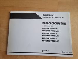 Suzuki DR650RSE Teile Katalog, 1992-6, 3. Edition!