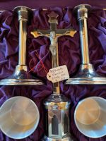 Tischkreuz mit Kerzenständer