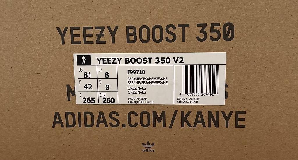 Adidas Scarpe da uomo: Yeezy Boost 350 V2 SESAME – Usato da Lausanne venduto da sam_v8xp 3