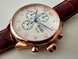 RYTZ Automatic Rose Gold PVD, Chrono design, XL size 47mm