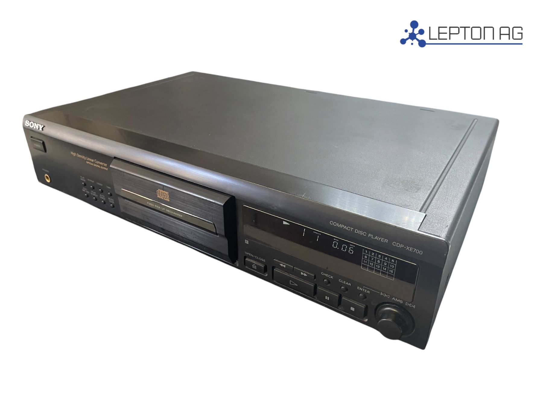 Denon Amplificatori: SONY Compact Disc Player CDP-XE700 – Usato da Niederdorf venduto da LeptonAG