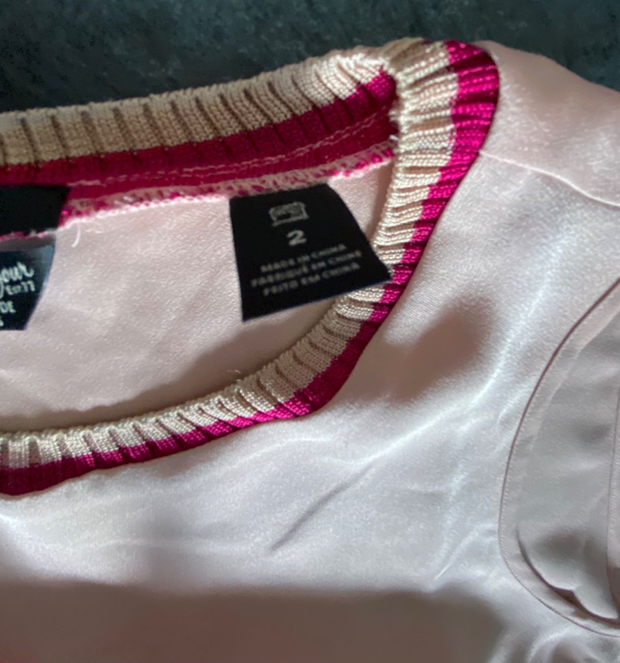 Maison Scotch Top: Top rosa Scotch and Soda M – Usato da Chur venduto da simhofstr 3