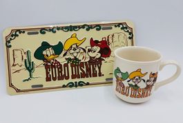 Euro Disney 90er, Kaffeetasse + Nummernschild