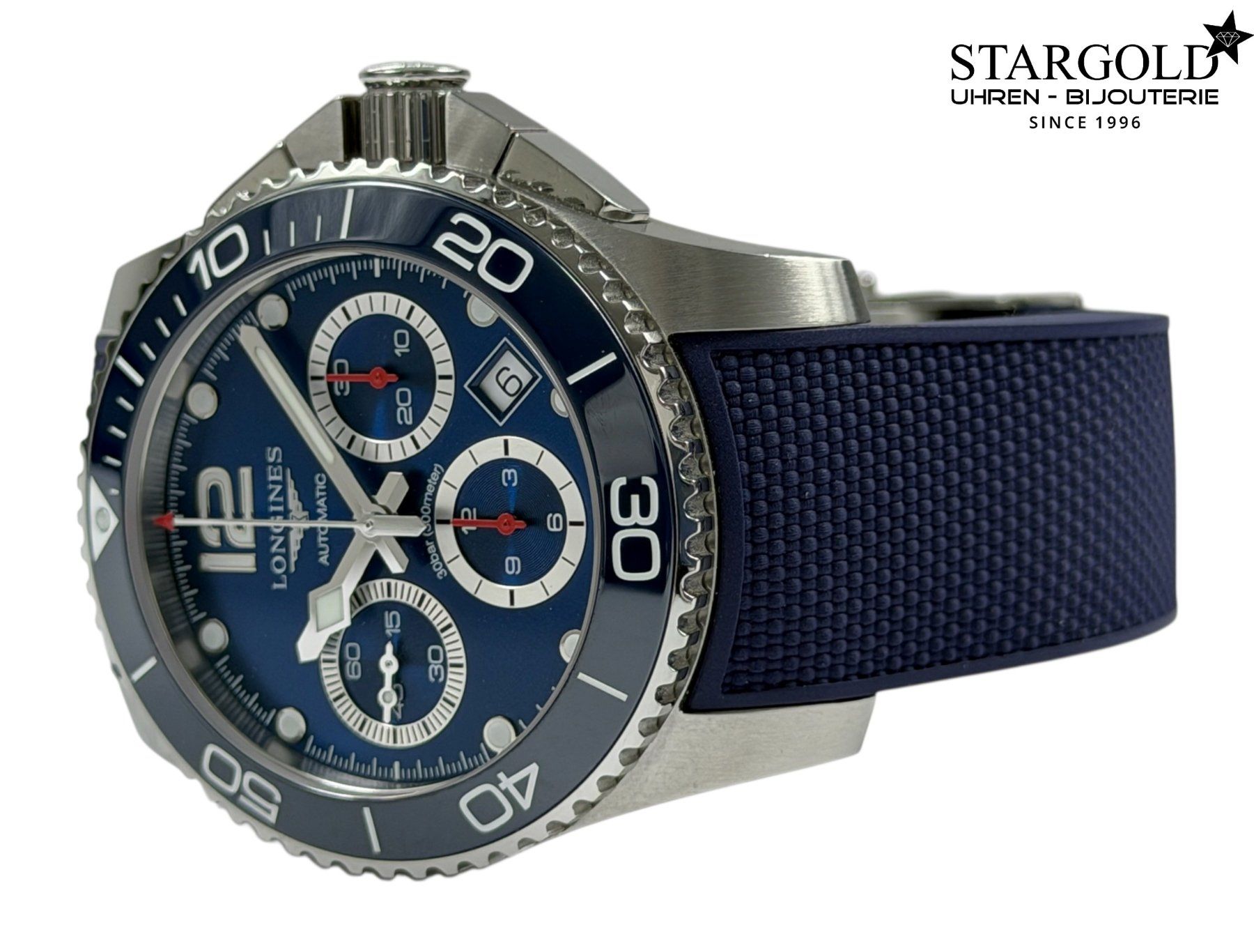 Longines Orologi: Longines HydroConquest Chronograph - L3.883.4.96.9 – Usato da Zürich venduto da Stargold-Uhren 1