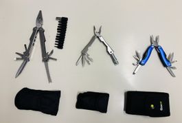 Multitool Set, 3 Stück, mit Etui, Top Zustand! Jetzt!