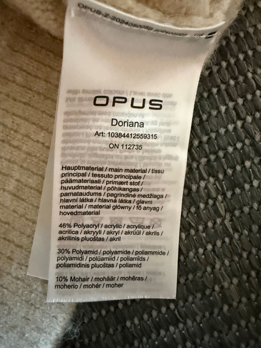 Opus Giacche: Opus Strickjacke kurzarm Gr.36 – Usato da Visperterminen venduto da ele_8n98 2