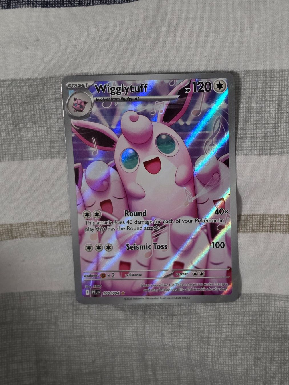 Pokémon Carte collezionabili: Wigglytuff 105 – Usato da Binningen venduto da oscark77 1