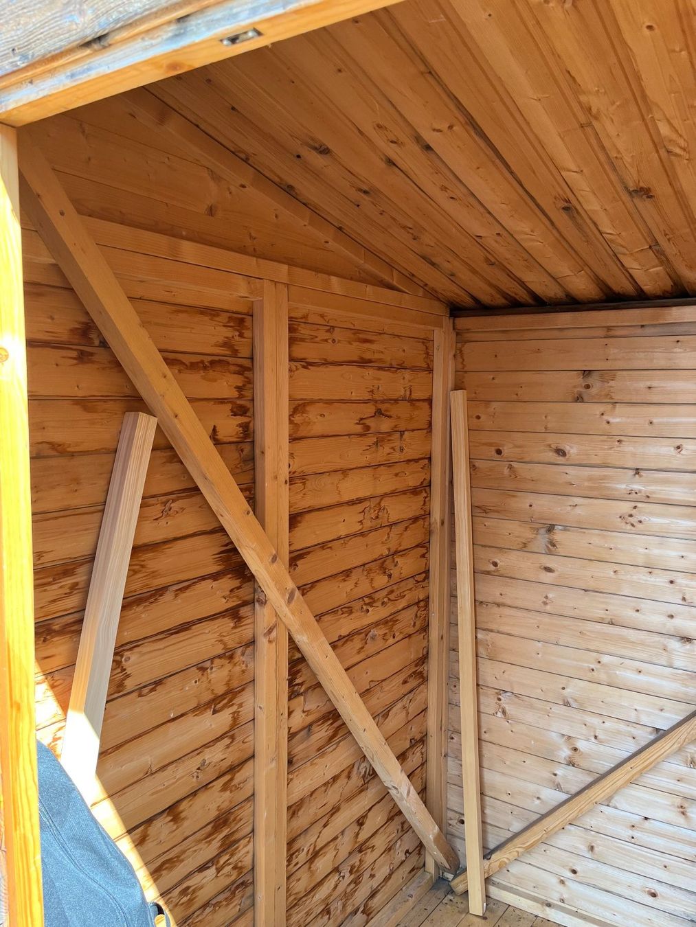 Gartenhäuser & Gewächshäuser: Geräteschuppen Holz – Gebraucht aus Obfelden von Pschumi1 3