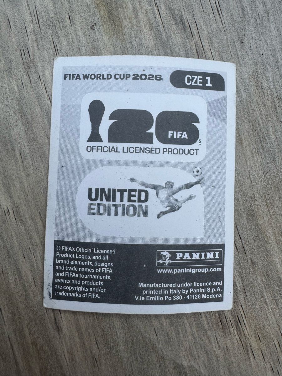 Panini Cartes à collectionner: FIFA WM 2026 Panini Sticker CZE 1 – Neuf (Voir description) à Uerikon par GeriO 1