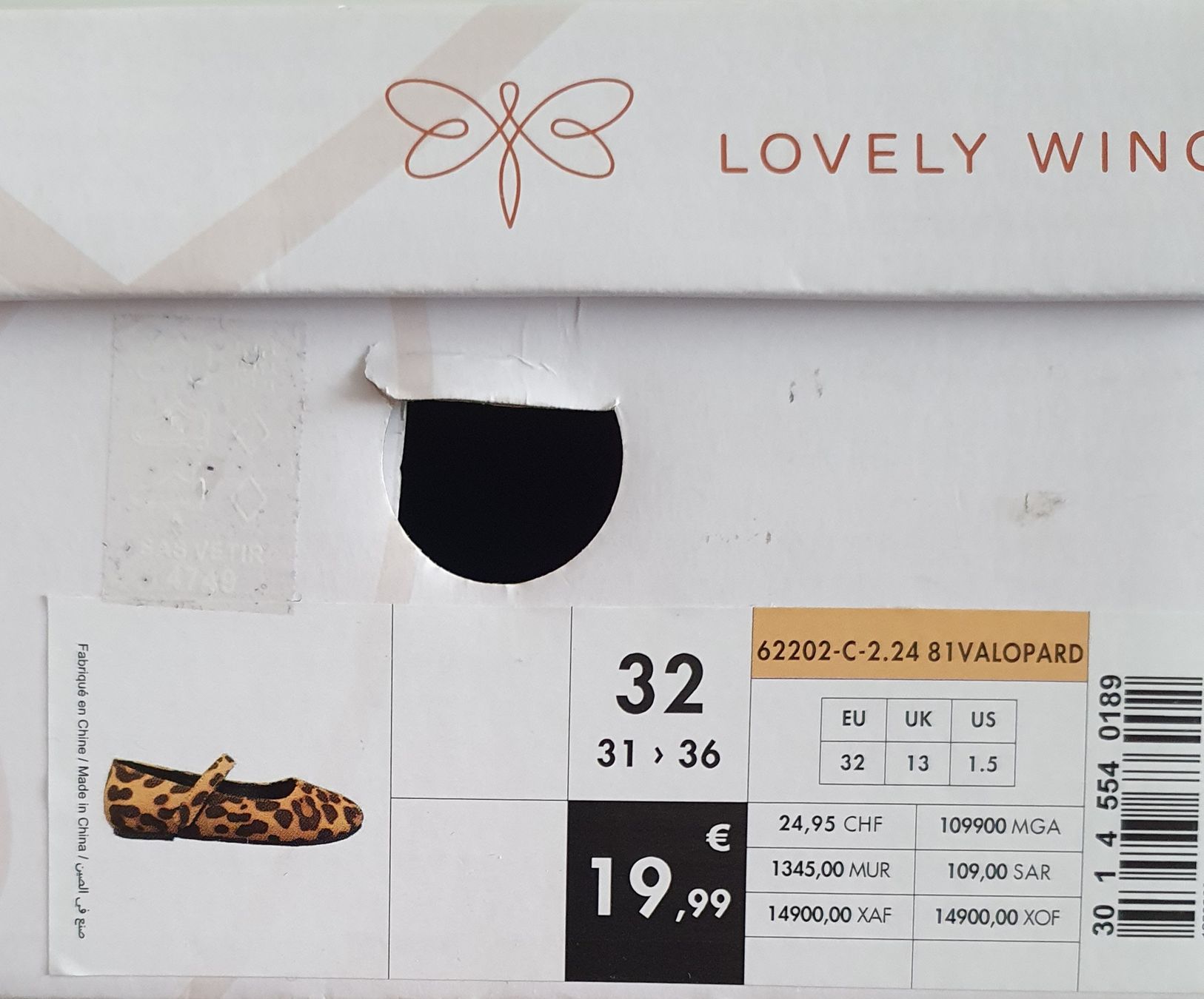 Scarpe per ragazze: Ballerines Léopard fille, taille 32 – Nuovo (secondo la descrizione) da Prilly venduto da jmf1970 4