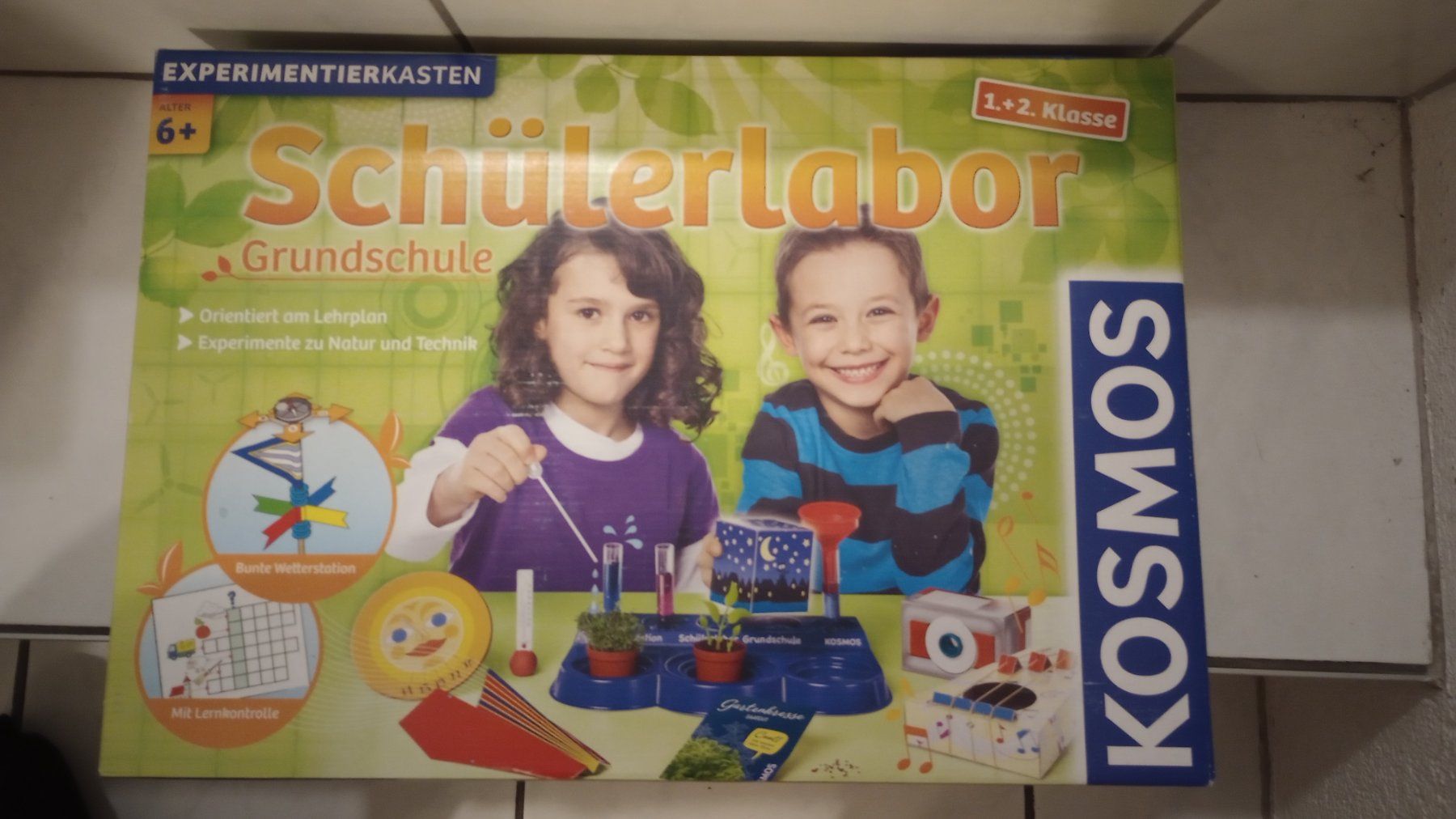 Kosmos Spielzeuge: Kosmos Schülerlabor Experimentierkasten 1.+2. Kl. – Gebraucht aus Tafers von Tabeah