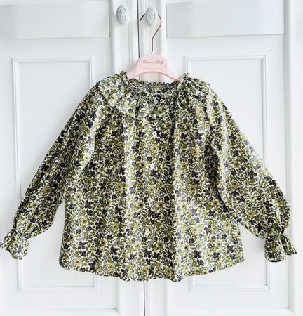 Amaia London girls liberty print blouse shirt 6 Y NEW
