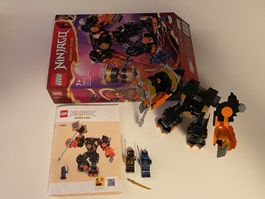 Lego Ninjago 71806 Coles Erdmech komplett