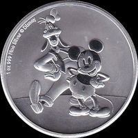 Niue 2 Dollar 2021 Mickey und Goofy - Disney