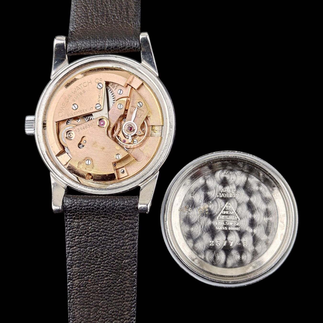 Omega Orologi: Omega Seamaster Automatic Bumper 2577-8 de 1951 Révisée – Usato da Ollon VS venduto da Astiegan 9
