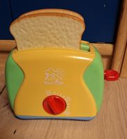 Spielküchen-Zubehör: Toaster mit Funktion+Geräusch (Plastik)