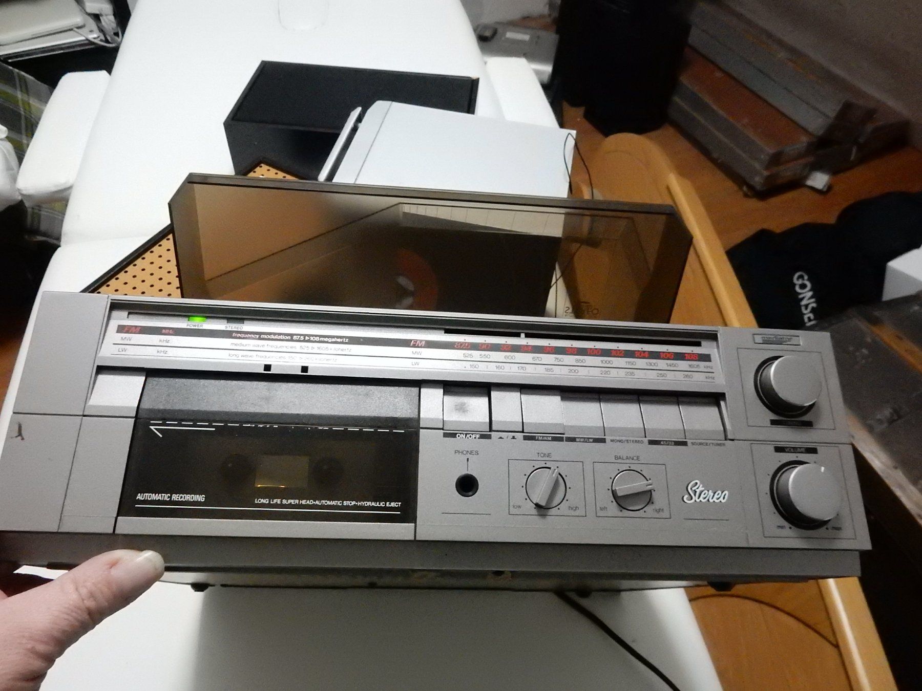 Lettore multimediale & Streamer: Stereo Anlage Mediator Vintage – Usato da Balsthal venduto da Subaru11