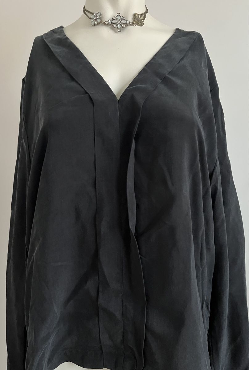 Drykorn Camicette: DRYKORN schwarze Bluse, Gr. 36-38, ca.M, – Nuovo (secondo la descrizione) da St. Gallen venduto da reg_f8h8