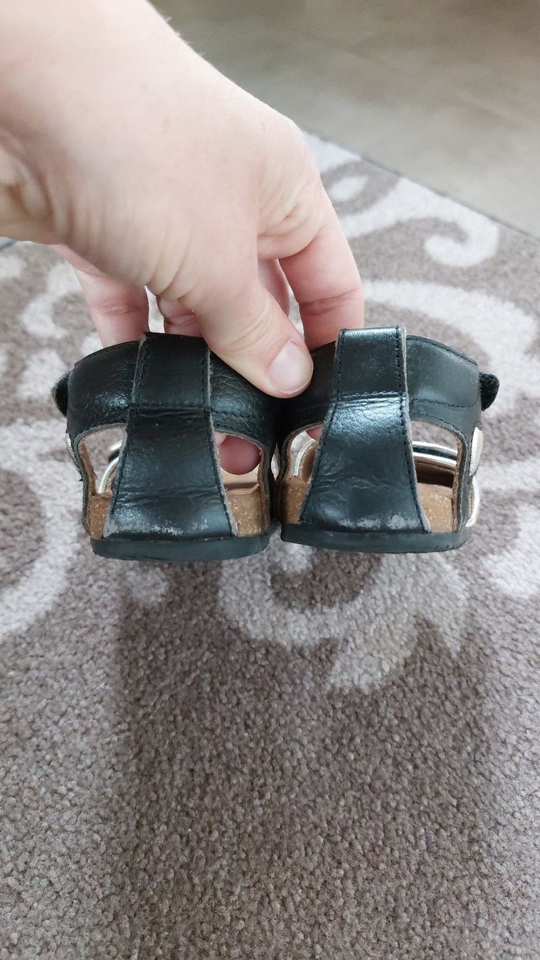 Scarpe per ragazze: Vingino Sandalen mit Leoprint, Gr. 25 – Nuovo (secondo la descrizione) da Auw venduto da pet_fc8x 2