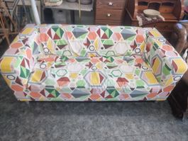 Sofa bunt gemustert mehrfarbig guter Zustand