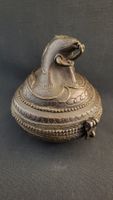 Antike Bronze-Dose mit Ratte