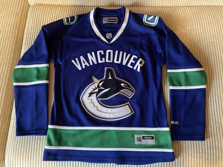 Maillot de hockey Vancouver Reebok Femme Taille M