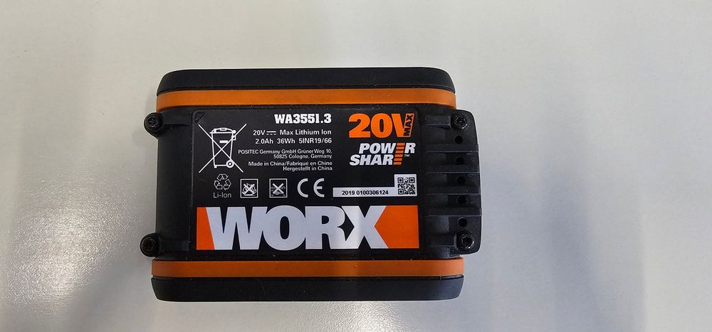 2X 7000mAh 20V MAX 7,0Ah Akku Für Worx Ersatzakku WA3553 WA3556 WA3551