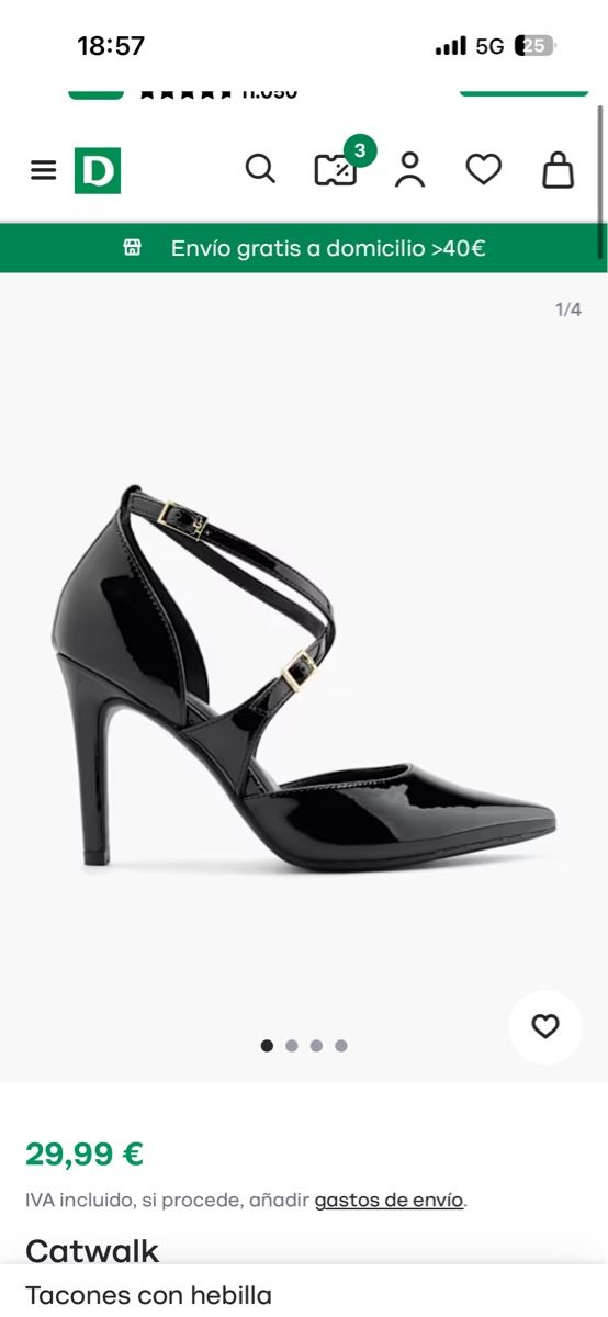 Scarpe da donna: Pumps high heels Gr.37 – Usato da Winterthur venduto da Bilure 3