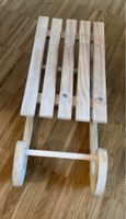 Schöner Deko Holz Schlitten