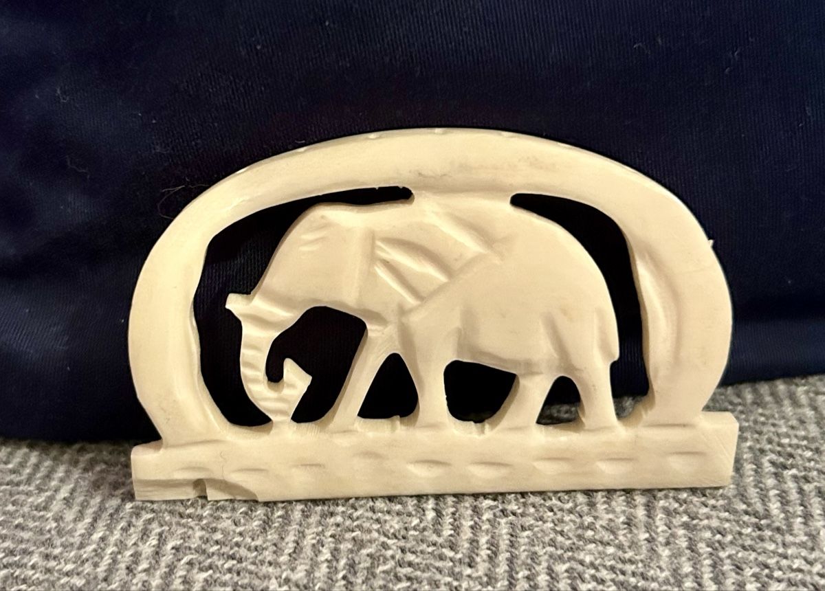 Alle Dekorationen: Éléphant sculpté à la main  Décoration éthnique – Gebraucht aus Petit-Lancy von Pierre_le_voyageur 5