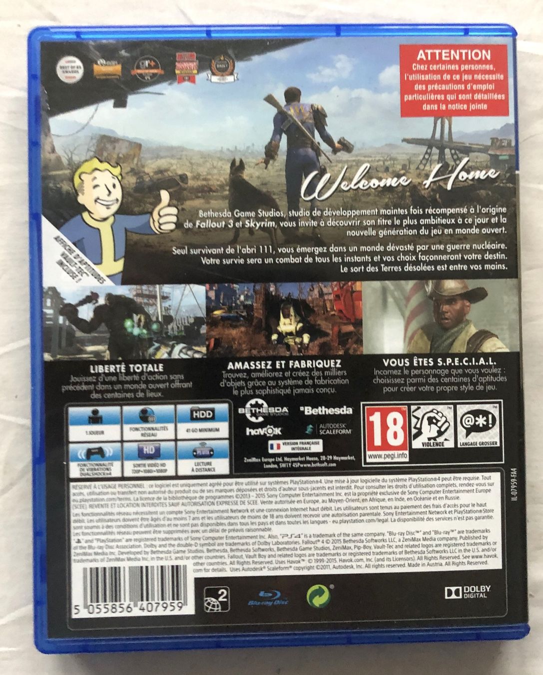 Spiele: PS4 - FALLOUT 4 – Gebraucht aus Schaffhausen von durruti 2