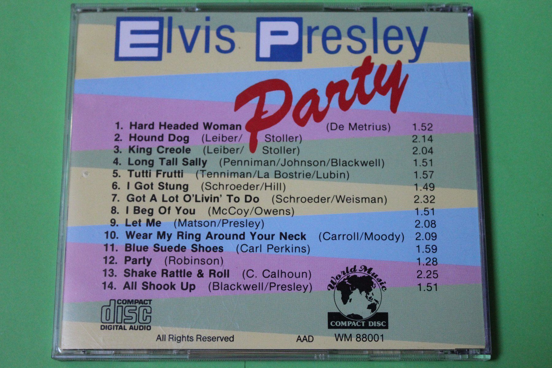 CD: Elvis Presley - Party CD – Usato da Tübach venduto da JamesStone 2