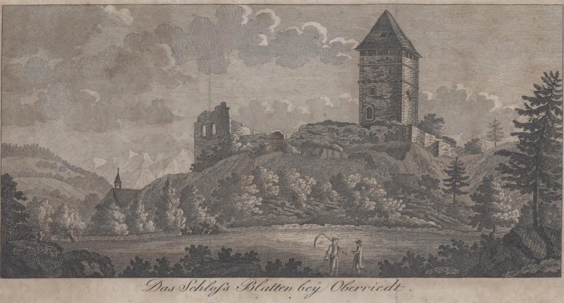 Incisioni: Oberried von Sulzberger 1805 – Usato da Rafz venduto da Helvet32 1