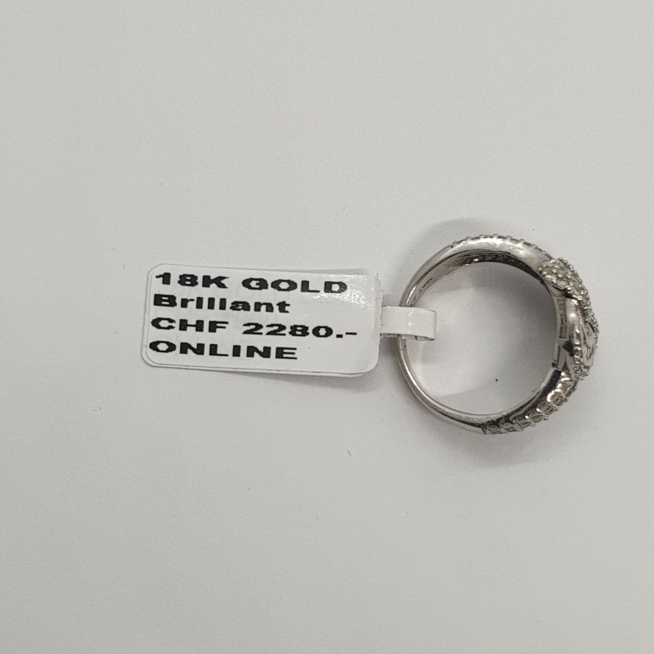 Anelli: Echt 18K Gold - Diamant Ring – Usato da Luzern venduto da Luzern-Goldhaus 1