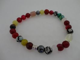 Edel und Kunststeine Armband