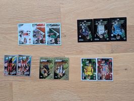 12 Besondere Match attax Karten 25/26