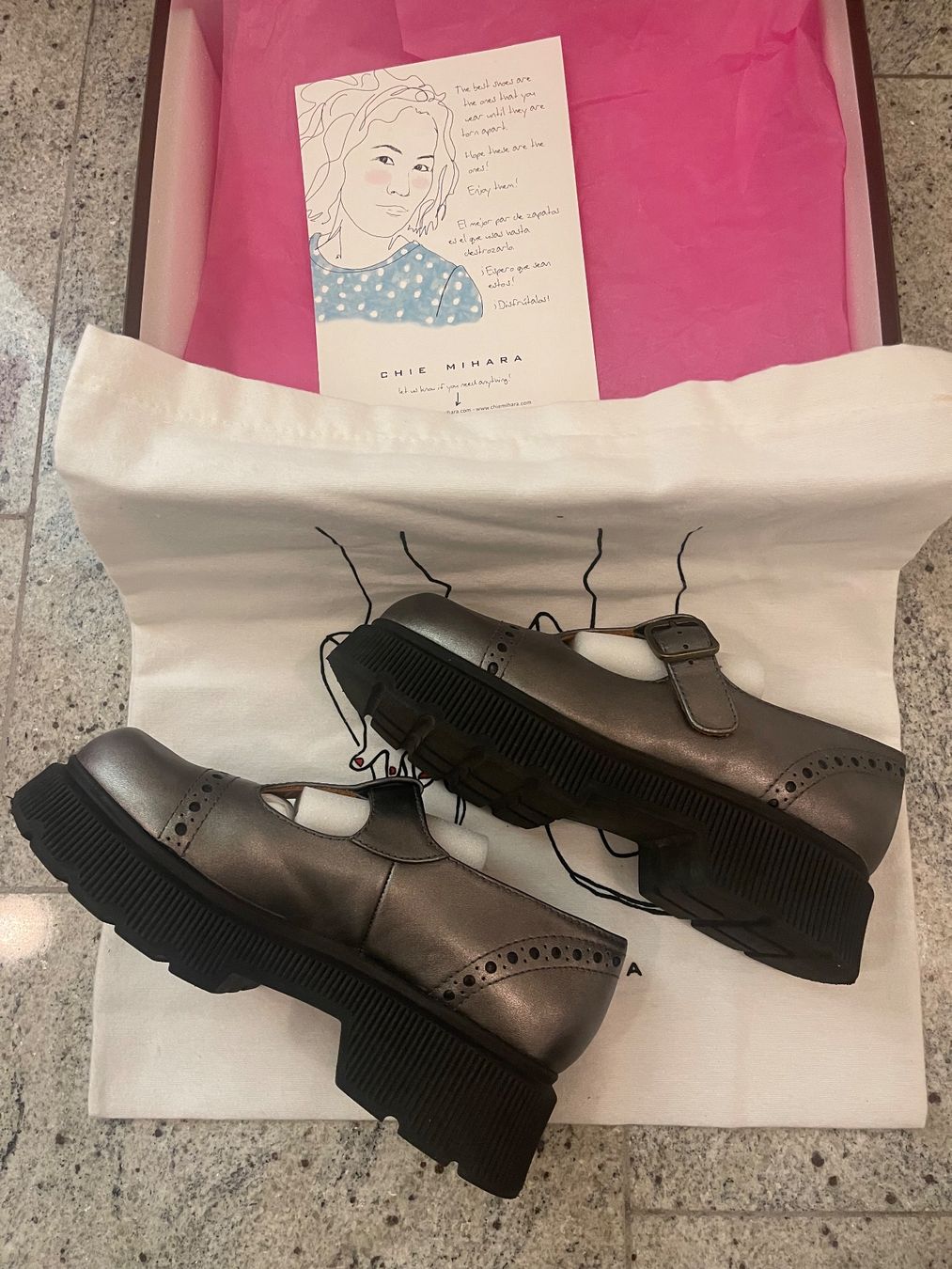 Chie Mihara Scarpe da donna: Chie Mihara Schuhe, Gr. 36, dunkel silber – Nuovo (secondo la descrizione) da Rüschlikon venduto da bur_7r8m 3