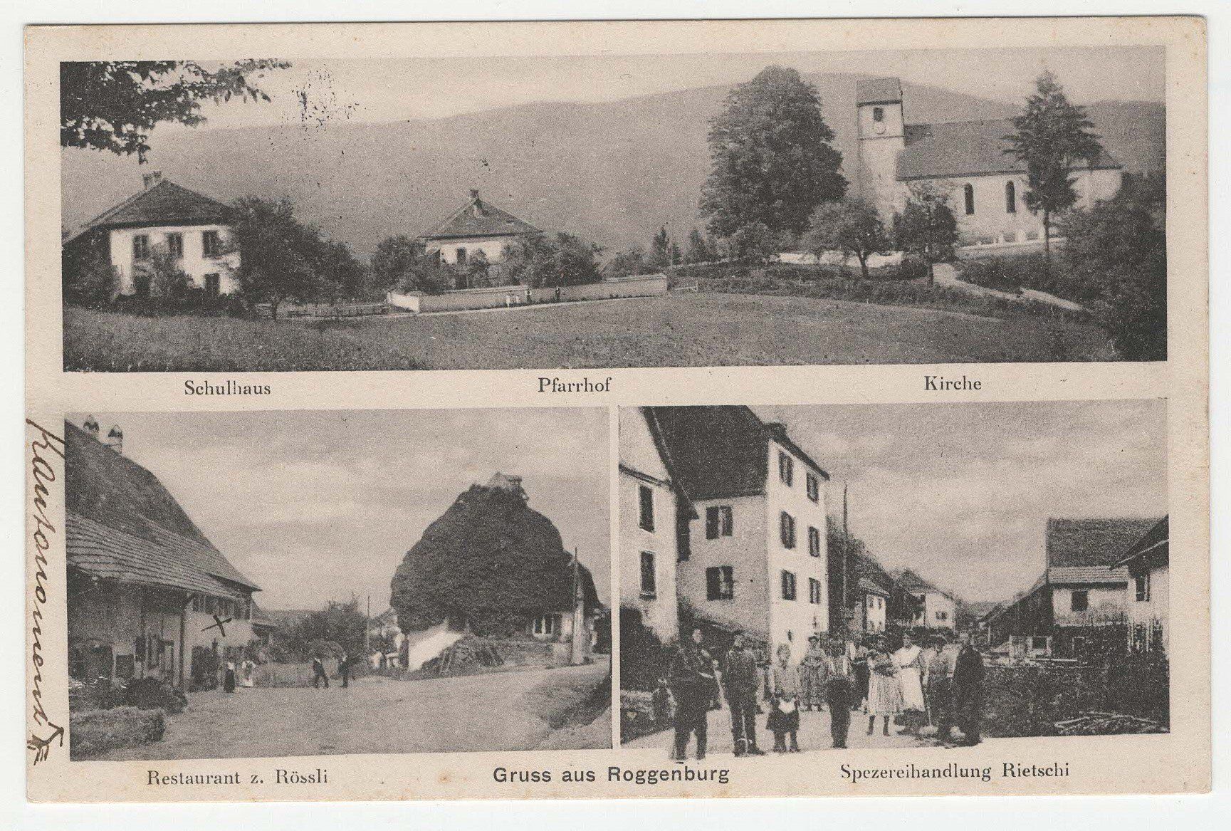 Cartoline postali: Gruss aus Roggenburg – Usato da Winterthur venduto da Wintiwest