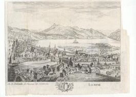 Luzern  von Wachsmuth 1763
